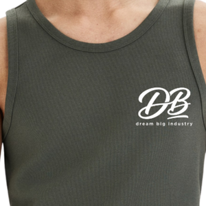 Camiseta sin mangas acanalada de ajuste ceñido, cómoda, transpirable, básica, deportiva, con logo personalizado, proveedor mayorista OEM ODM - Product Image 3