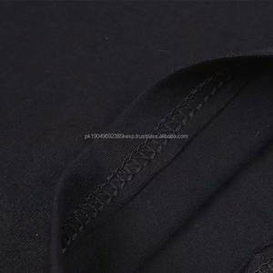 เสื้อยืดสีดำสำหรับผู้ชายเสื้อยืดผ้าฝ้ายโพลีเอสเตอร์พิมพ์ลายโลโก้ที่กำหนดเอง - Product Image 4