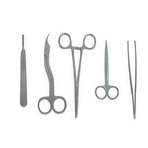 Best Selling Stainless Steel Reusable General Surgery Instruments Set Complete Surgical Kit & Sterilizable by <b>Blush</b> Surgical - Product Image 6