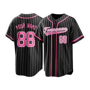 Custom Sports Apparel Mens Baseball Jersey Premium Knit Solid Color Custom Size Anti Pilling Reflective <b>Vinyl</b> - Product Image 4