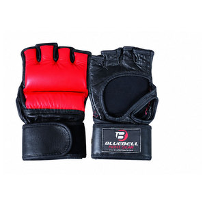 Guantes de MMA de Piel Sintética de Alta Calidad con Diseño Personalizado, Cierre Ajustable de Velcro, Transpirables, MOQ Bajo para Entrenamiento de Adultos - Product Image 5