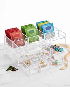 Boîte de rangement pour sachets de thé en acrylique transparent multifonctionnelle pour un organisateur moderne et écologique pour un rangement efficace et une présentation élégante - Product Image 6