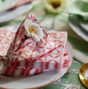 Serviettes de table jetables de haute qualité, absorbantes, 3 plis, en pâte de bois vierge écologique, 8 plis, pour Noël et Thanksgiving - Product Image 5