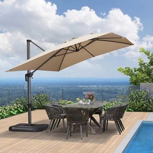 Sombrilla de Jardín de Primera Calidad, Proveedor de Sombrillas para Exteriores, Parasol Grande para Patio con Estructura de Aluminio Resistente - Product Image 4