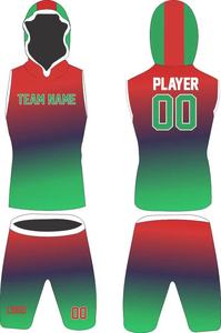 Paquet vierge personnalisé Deal Drapeau d'entraînement quart-arrière 7 sur 7 Ensemble de compression sublimé Maillots Uniforme de football 7v7 - Product Image 2