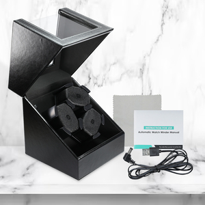 Estuche para Relojes de Alta Calidad para 3 Relojes, Motor Silencioso con Sensor de Luz Inteligente, 2 Modos de Rotación - Product Image 3