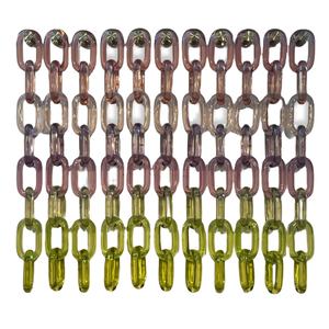 Eslabones de Cadena Decorativos con Forma de Búho de Resina Colorida, Diseño Moderno, Ecológicos, con Logotipo Personalizable, Hechos a Mano, Zona de Arte Creativo - Product Image 5