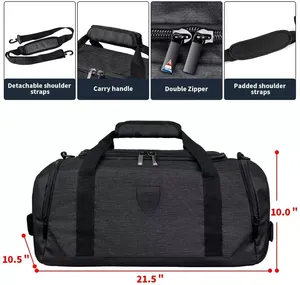 Latest Design Multifunctional Outdoor Duffle Bag Customized Logo Wholesale Price Duffle Bag For Men - Product Image 4