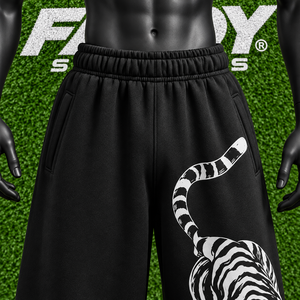 Wholesale Custom Graphic Printed Heavyweight Cotton <b>Fleece</b> <b>Joggers</b> Streetwear Casual Oversized Sweatpants For Men - Product Image 5