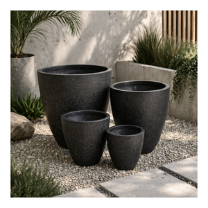 Macetas de Jardín a Precio de Fábrica, Ecológicas, Sostenibles, Duraderas, Ligeras, Redondas, de Fibra de Vidrio - Product Image 1