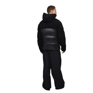 เสื้อแจ็คเก็ตพัฟเฟอร์แบบยาวสำหรับผู้ชาย รุ่นล่าสุด พร้อมโลโก้สั่งทำพิเศษ ผ้ากันลมแบบริปสต็อป สำหรับฤดูหนาว  รับผลิตจำนวนมาก - Product Image 4