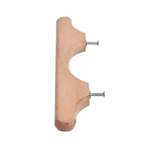 Poignée de meuble en bois en forme de barre, style scandinave, pour cuisine, quincaillerie de porte durable, bouton de meuble, accessoire - Product Image 3