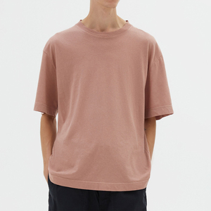 เสื้อยืดคอกลมโอเวอร์ไซส์ผู้ชายผ้าฝ้าย 100% สั่งทำขายส่ง แขนสั้น ระบายอากาศ แห้งเร็ว เป็นมิตรกับสิ่งแวดล้อม คุณภาพสูง - Product Image 1