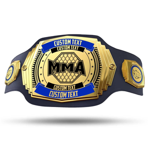 Ceinture de championnat personnalisée pour MMA, boxe et taekwondo, poids lourd, avec logo sur mesure, MOQ 1 pièce - Product Image 1