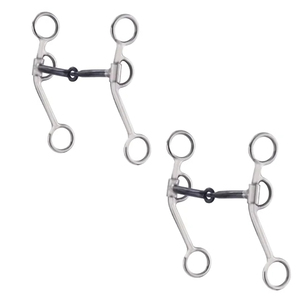 Bocado de Montura Deslizante de Acero Inoxidable de Calidad Premium para Caballos, Estilo Western, 5-14 SI, Boca 6-12, Bocados para Montar a Caballo - Product Image 4