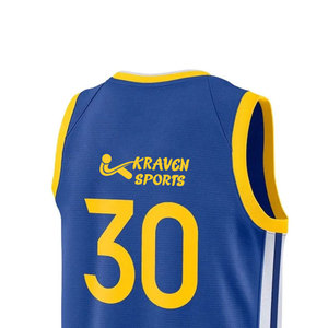 Sportswear 100% Polyester Material Made Basketball Jersey Top Design Sublimation Printed Basketball Jersey - Product Image 5