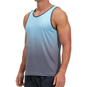 Camisetas de Tirantes Personalizadas para Hombre, Sublimadas, de Secado Rápido, para Entrenamiento, Natación, Playa, Transpirables, sin Mangas, para Fisicoculturismo, Gimnasio, Fitness - Product Image 2