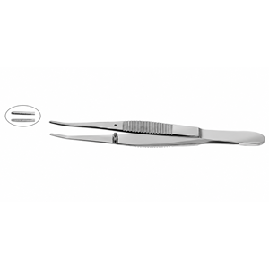 Pince à cils Barraquer en acier inoxydable, instrument chirurgical ophtalmique pour l'épilation des cils, précision médicale, réutilisable - Product Image 5