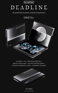 BLACKPINK - 3er Mini Álbum [DEADLINE] Versión GRAY Música Pop en CD Coreana para Todas las Edades - Product Image 2