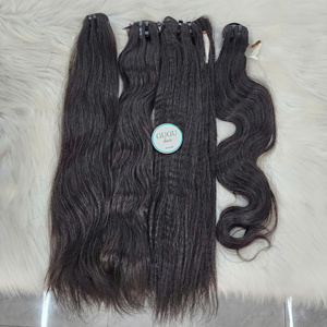 Human Hair Bundles <b>Body</b> <b>Wave</b> Bundles Human Hair 16 18 20 22 24 26 Inch Real Human Hair Extensions For Black Women Natural Black - Product Image 1