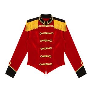 Disfraz de maestro de ceremonias de circo para hombre, disfraz de Halloween, chaqueta de terciopelo, abrigo para juegos de rol, fiesta temática, actuación en el escenario - Product Image 5