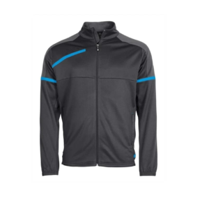 Veste polaire homme color block à col montant, fermeture éclair, séchage rapide, coupe sportive, polyester, pour l'automne - Product Image 3