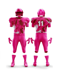Ensemble de maillots de football américain pour hommes, personnalisé, sublimé, numéro 11, coupe ajustée, manches courtes, polyester respirant, uniforme - Product Image 5