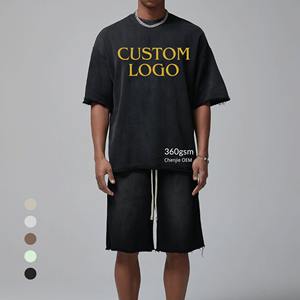 Conjunto Deportivo Casual de Verano para Hombre, Dos Piezas, Camiseta de Manga Corta con Pantalones Cortos, Traje para Gimnasio, Fitness, Running - Product Image 1