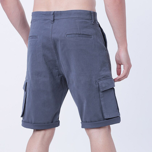 Shorts cargo pour hommes tendance, couleurs unies élégantes, décontractés, confortables, pour l'extérieur, prix exclusif, service OEM disponible - Product Image 3