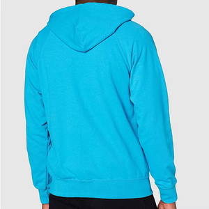Sweat à capuche bleu pour homme, en coton doux de qualité supérieure, streetwear décontracté, veste légère à capuche, confortable pour tous les jours, hiver - Product Image 2