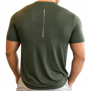 Camiseta Deportiva Transpirable para Hombre, Ropa de Fitness de Secado Rápido, Camisetas de Running de Alto Rendimiento, Ropa Deportiva para Gimnasio, Camisetas para Hombre - Product Image 2