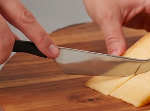 Stainless Steel <b>Cheese</b> <b>Knife</b> <b>Set</b> With Black Handles Durable Kitchen Tools For Kitchen Use <b>Cheese</b> Serving And Cutting Use - Product Image 3