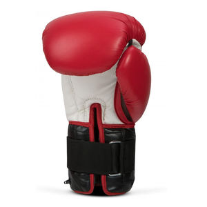 Gants de boxe professionnels en cuir robuste sur mesure avec fermeture à lacets, évacuation de l'humidité pour l'entraînement - Product Image 2