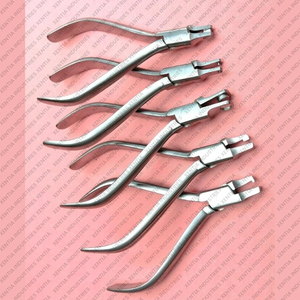 Ensemble de pinces pour aligneurs transparents orthodontiques en gros, kit de pinces pour appareils dentaires invisibles, instruments chirurgicaux dentaires en acier inoxydable - Product Image 1