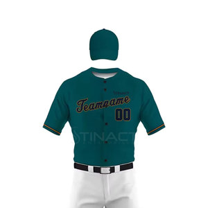 Uniforme de Béisbol Clásico, Diseño Único y Moderno, Transpirable, 100% Poliéster, Uniforme de Béisbol al por Mayor - Product Image 6