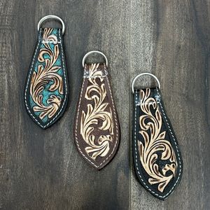 Nuevo Clip Magnético para Sombrero de Cuero Repujado a Mano 2025, Soporte para Sombrero con Diseño Floral Occidental, Correa para Sombrero con Imán Fuerte, para Bolsos y Cinturones - Product Image 5