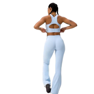 Ensembles de yoga unisexes de qualité supérieure, légers, élégants et tendance, les meilleurs ensembles de yoga pour femmes. - Product Image 3