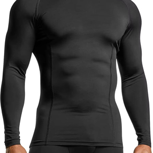 Mens Long Sleeve Rash Guard Womens Long Sleeve Floral Rash Guard Compression Swim Surf Beach <b>Athletic</b> Shirt - Product Image 5