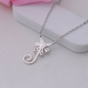 Collar con Colgante de Gato de Plata S925 con Bandeja Vacía para 6-7 Perlas, Cadena para Accesorios DIY, Joyería Fina para Mujer - Product Image 2