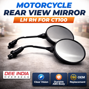 Espejo Retrovisor para Motocicleta, Izquierdo y Derecho, para CT100 |   Juego de Espejos Laterales, Repuesto OEM - Product Image 2