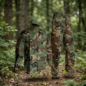 Uniformes tactiques de camouflage, vêtements de travail de terrain durables à multiples poches, vente en gros en vrac, directement de l'usine, vêtements de sécurité - Product Image 1
