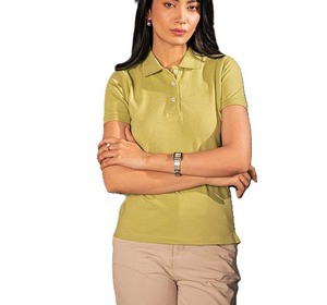 เสื้อโปโลผู้หญิง แขนสั้น ทรงพอดีตัว ผ้าระบายอากาศได้ดี ผสมผ้าฝ้ายเนื้อนุ่ม สวมใส่สบาย มีสไตล์ เหมาะสำหรับใส่ในชีวิตประจำวัน - Product Image 2