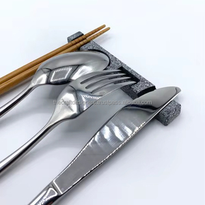 ที่วางช้อนส้อมหินอ่อนสำหรับตกแต่งโต๊ะหรูหราติดตั้งบนโต๊ะจัดงานแต่งงานและตกแต่งภายในบ้าน - Product Image 1