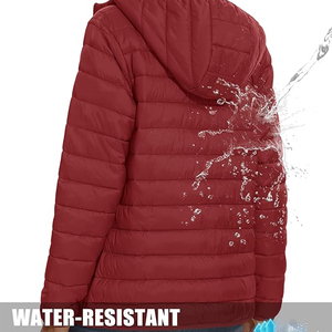 Chaqueta Acolchada de Lona para Mujer, de Invierno, Impermeable, Ecológica, Resistente al Viento, Transpirable, con Impresión de Logotipo a Color Personalizado, de Calidad Premium - Product Image 3