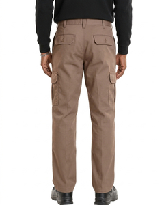 Pantalones Casuales de Trabajo para Hombre, Ligeros, de Lona, Cintura Media, Corte Recto, Transpirables, con Múltiples Bolsillos, a la Moda - Product Image 3