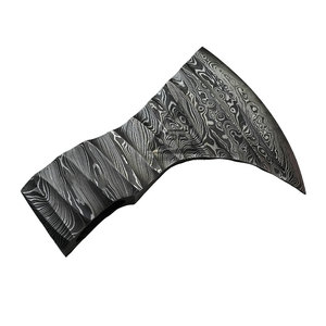 Hacha de Acero al Carbono de Damasco de Alta Calidad al por Mayor - Herramienta de Corte Personalizable con 3 Años de Garantía - Product Image 1