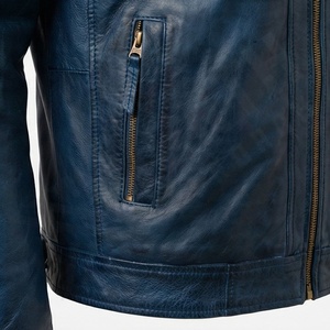 Veste de moto en cuir véritable pour homme de qualité supérieure, nouvelle arrivée, vestes de moto d'hiver, protections amovibles, personnalisables - Product Image 5