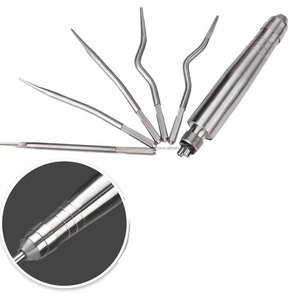 ชุดเครื่องมือถอนรากฟันแบบตรงและโค้ง ยี่ห้อ WORLD PRECISION SURGICAL ผลิตจากทังสเตนสตีล สำหรับทันตแพทย์ - Product Image 4