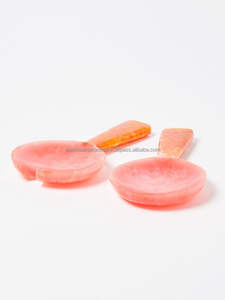 Vente en gros de couverts de service à salade en résine époxy tourbillonnée jaunâtre, écologiques, fabriqués sur mesure, par un fabricant indien, compatibles lave-vaisselle - Product Image 2