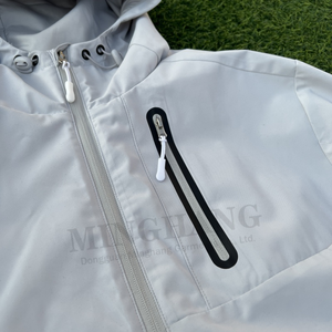 ผู้ผลิตเสื้อกันลมแบบกำหนดเอง เสื้อแจ็คเก็ตกันน้ำ กันลม สำหรับกีฬากลางแจ้ง - Product Image 2